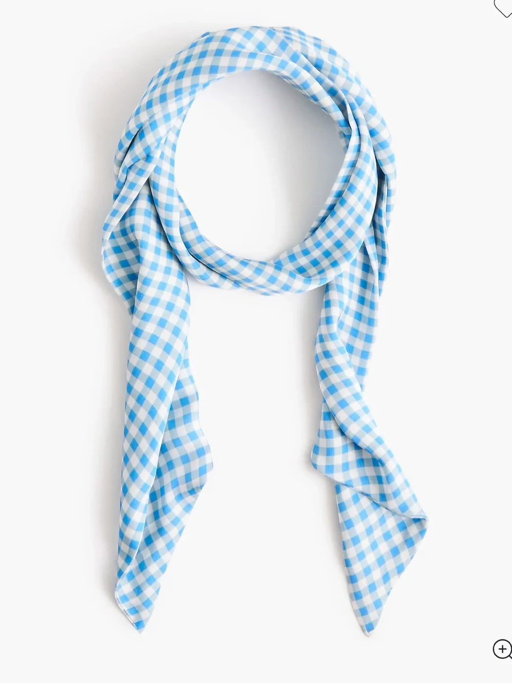J Crew Factory Silky skinny wrap scarf